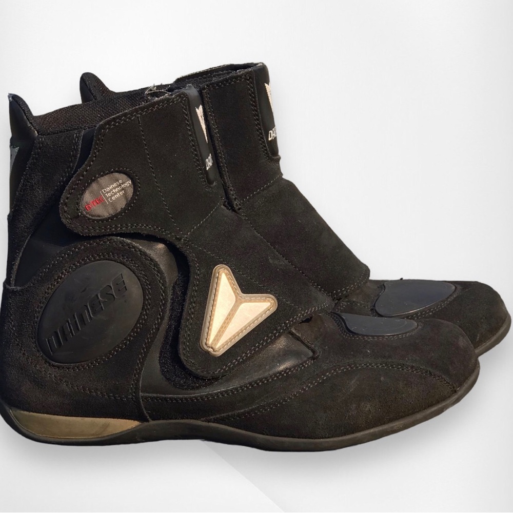 Men’s DAINESE DTEC Black Motorcycle Riding Racing Boots - US 10